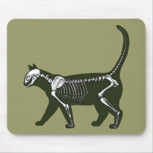 Mousepad Esqueleto do gato