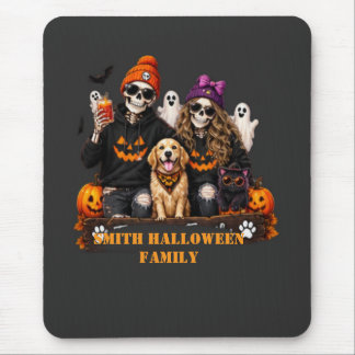 Mousepad Esqueleto Personalizado de Halloween Fique Assusta