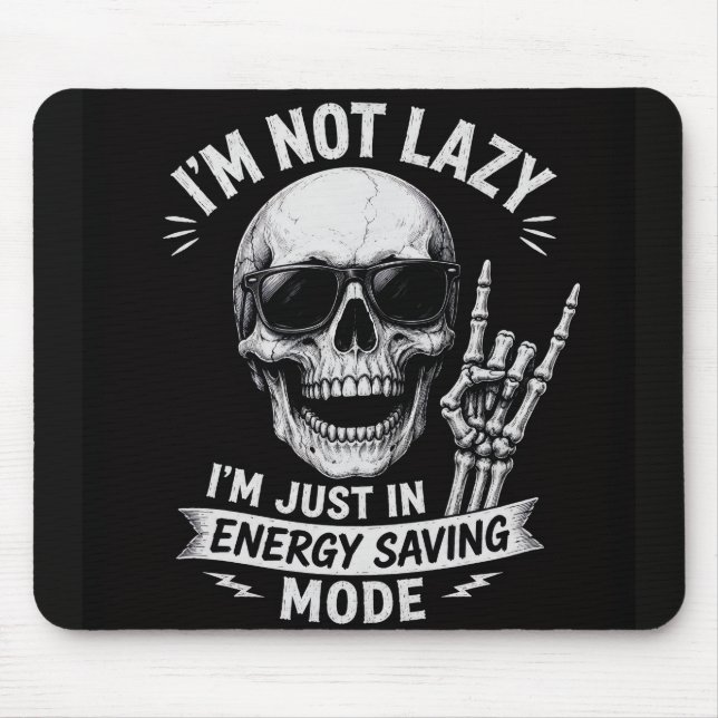 Mousepad Esqueleto Vibrações Divertidas (Frente)