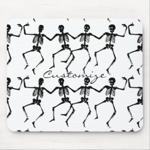 Mousepad Esqueletos o Dia das Bruxas Thunder_Cove da dança