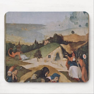 Mousepad Esquerda do Triptych da tentação de