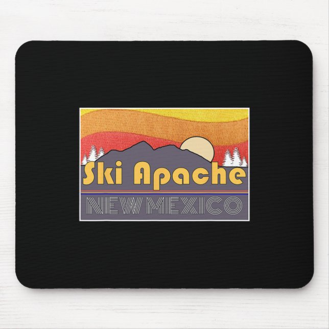 Mousepad Esqui Apache Novo México  (Frente)