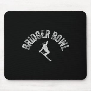 Mousepad Esqui Bridger Bowl Esqui Vintage Legal Montanhista