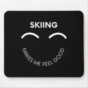 Mousepad Esqui das Montanhas Esportes de inverno Joyful Alp