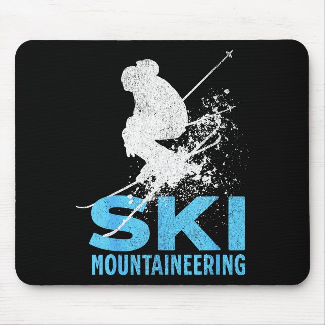 Mousepad Esqui de montanha  (Frente)