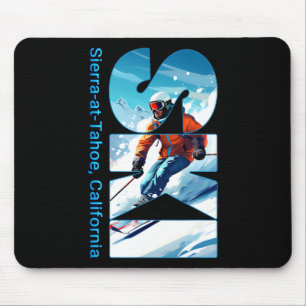 Mousepad Esqui Legal de férias de esqui de Sierra-at-tahoe 