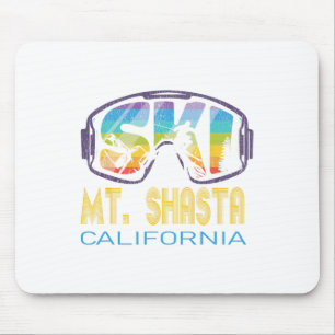 Mousepad Esqui Mt Shasta California Esquiando Férias