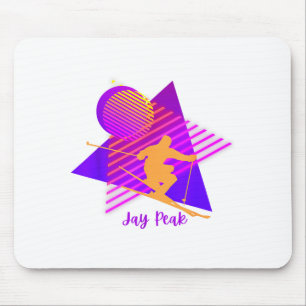 Mousepad esquiador de jay peak vermont anos 90