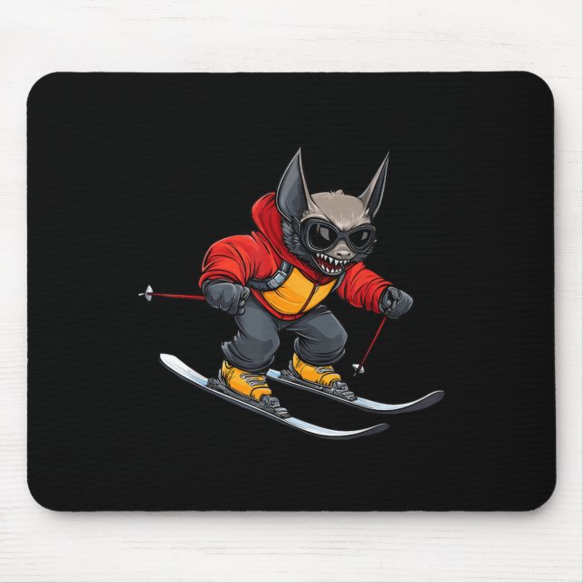 Mousepad Esquiador Morcego (Frente)