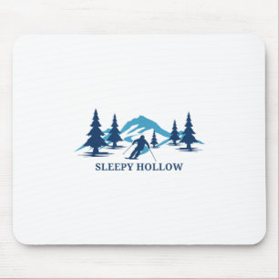Mousepad Esquiamento de Esqui de Iowa Hollow com Sono esqui
