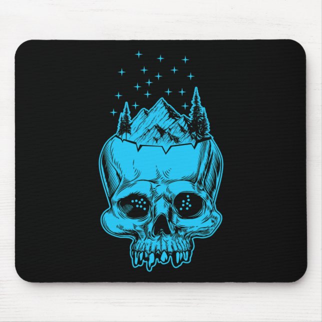 Mousepad Esquiando o Cavaleiro de Neve (Frente)