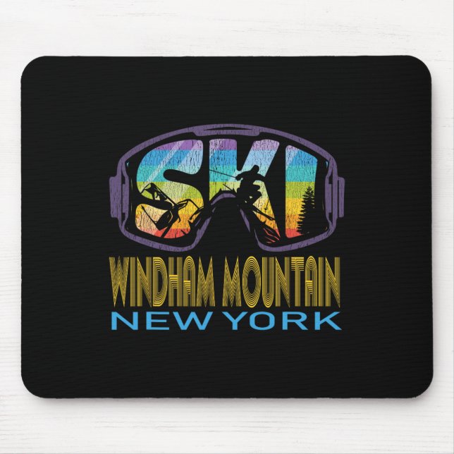 Mousepad Esquiar em Windham Mountain Nova York Férias de Es (Frente)
