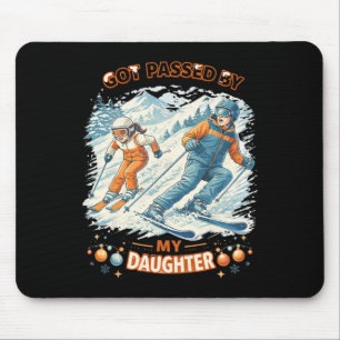 Mousepad Esquiar Foi Pedalado Por Minha Filha Divertida Mon