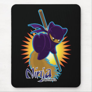 Mousepad Esquilo de Ninja