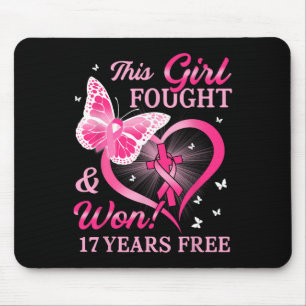 Mousepad Essa Garota Lutou E Ganhou Cancer De Mama 17 Anos