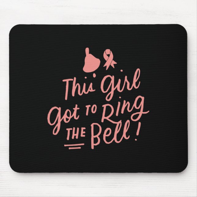 Mousepad Essa garota tem que tocar o Quimio Bell Formando o (Frente)