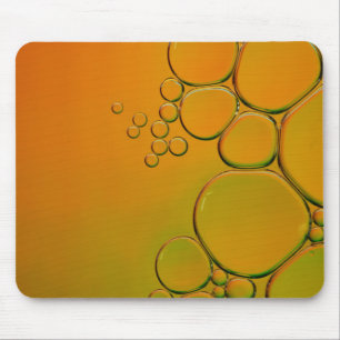 Mousepad essas bolhas laranja