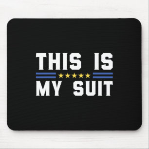 Mousepad Esse É Meu Terno Engraçado Bandeira Da Ucrânia Dec