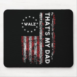 Mousepad Esse é o meu Pai! Harris W 2024 Presidente Eleição