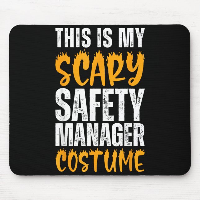 Mousepad Esse É Um Custo De Gerente De Segurança Assustador (Frente)