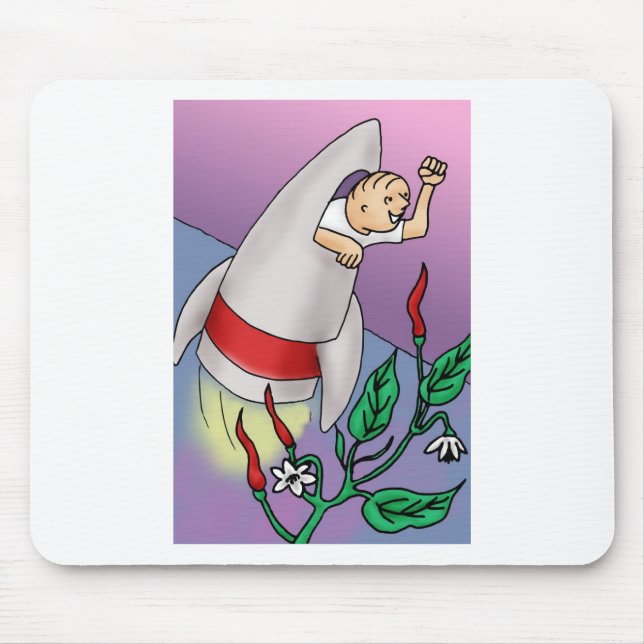 Mousepad Essência de Cayenne Flower (Frente)