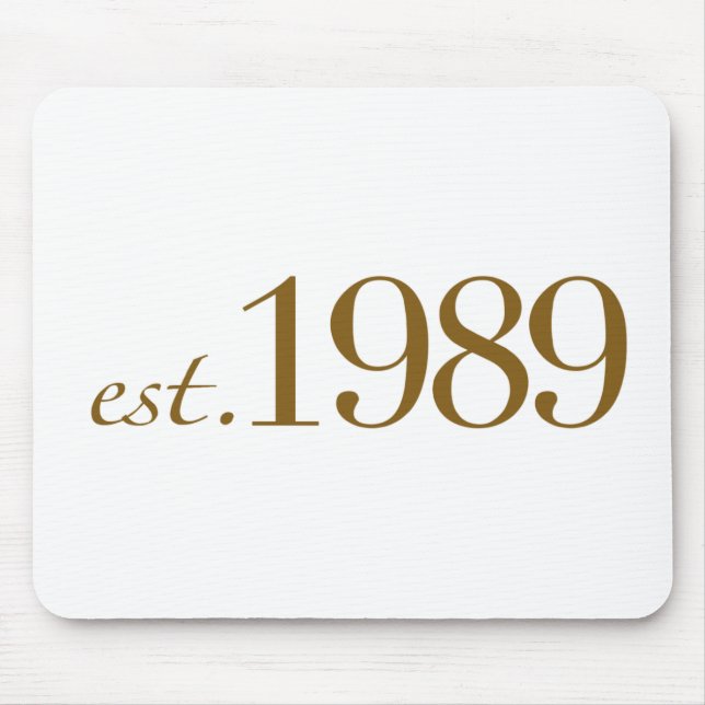 Mousepad Est 1989 (Frente)