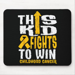 Mousepad Esta Criança Luta Para Ganhar A Consciência Do Can
