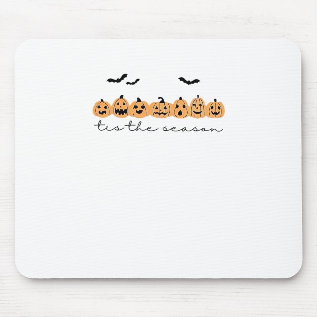 Mousepad Esta É A Época De Halloween Spooky, Época De Hallo (Frente)