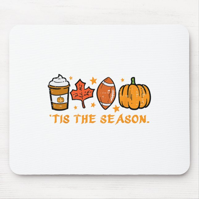 Mousepad Esta É A Época De Pumpkin Spice Men (Frente)