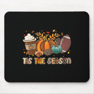 Mousepad Esta É A Época Pumpkin Spice Futebol Halloween