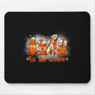 Mousepad Esta É A Época Pumpkin Spice Latte Ouro Hallowee