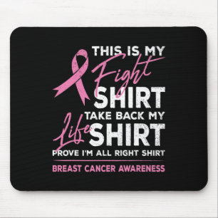 Mousepad Esta É A Minha Luta Contra A Consciência Do Cancer