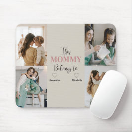 Mousepad "Esta Mamãe Pertence A" Pasta de Fotos Personaliza