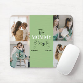 Mousepad "Esta Mamãe Pertence A" Pasta de Fotos Personaliza