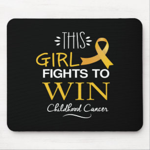 Mousepad Esta Menina Luta Para Ganhar A Consciência Do Canc