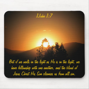 Mousepad Está na luz - 1 1:7 de John