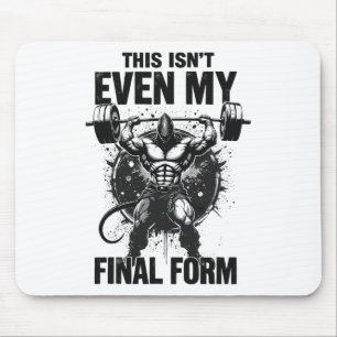Mousepad Esta não é a minha forma final de besta de ginásti