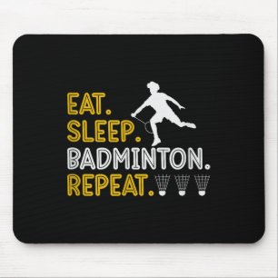Mousepad Está No Meu Dna Badminton Shuttle Racket Badminton