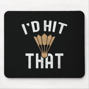 Mousepad Está No Meu Dna Badminton Shuttle Racket Badminton