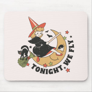 Mousepad Esta Noite Voamos Com A Bruxa Bonita