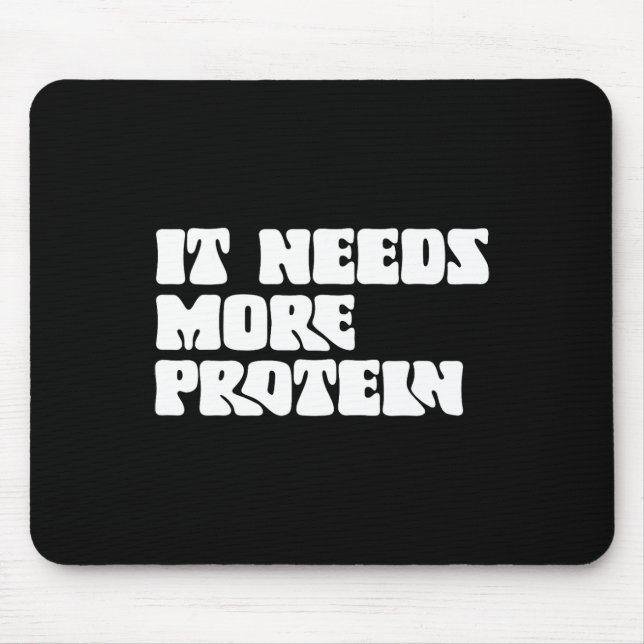Mousepad Esta Refeição Precisa De Mais Proteína Para Constr (Frente)