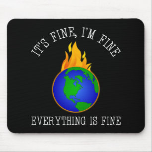 Mousepad Está tudo bem, estou bem, está tudo bem