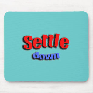 Mousepad Estabeleça para baixo