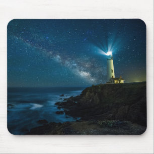 Mousepad Estação Califórnia da luz do ponto do pombo