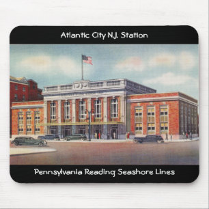 Mousepad Estação de caminhos-de-ferro PRSL 1936 de Atlant