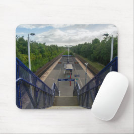 Mousepad Estação Ferroviária Burnley Rose Grove