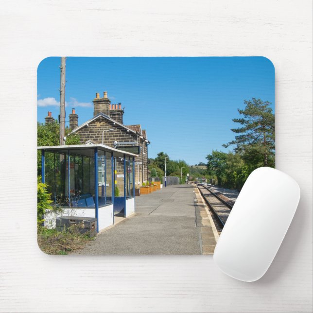 Mousepad Estação Ferroviária de Castleton Moor (Com mouse)