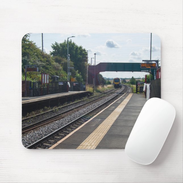 Mousepad Estação Ferroviária de Cottingley, Leeds (Com mouse)