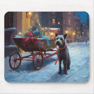 Mousepad Estação Festiva de Natal Chesapeake