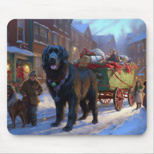 Mousepad Estação Festiva de Natal da Terra Nova